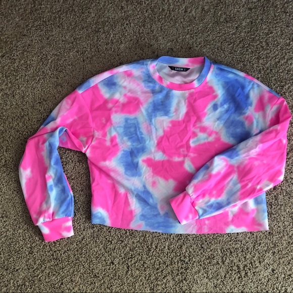 SHEIN Tops - 3 for $20 💕 NWOT tie dye long sleeve cropped